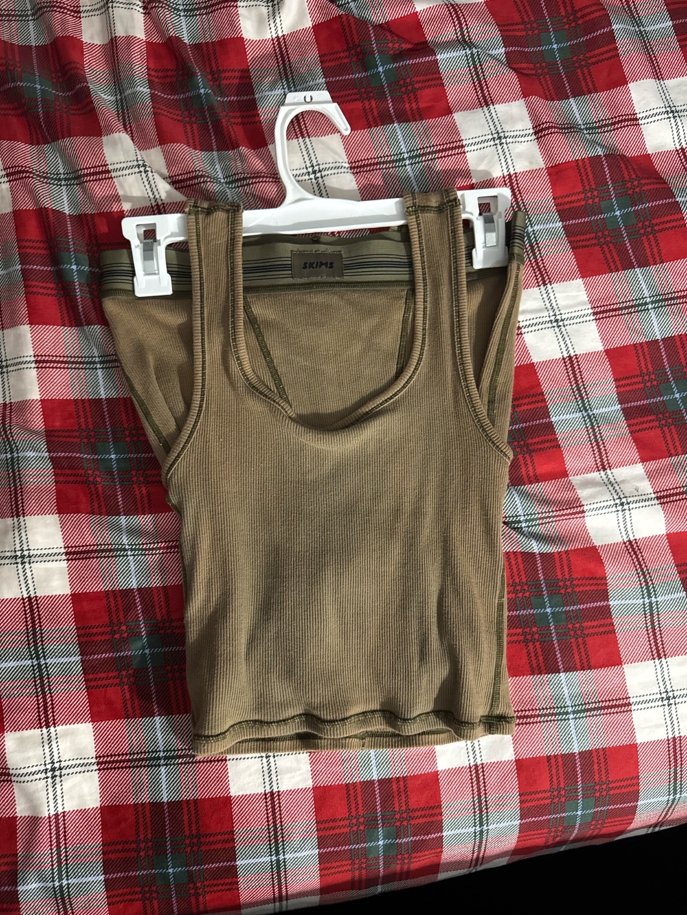 SKIMS Ribbed Tank Top